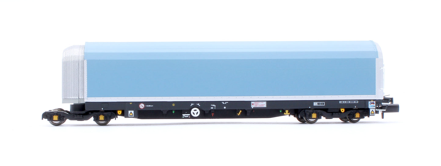 N/2mm 5-car Arbel WIA car carrier with RfD squadron branding. Wagon number 85 70 4971 055-4