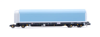 N/2mm 5-car Arbel WIA car carrier with RfD squadron branding. Wagon number 85 70 4971 055-4
