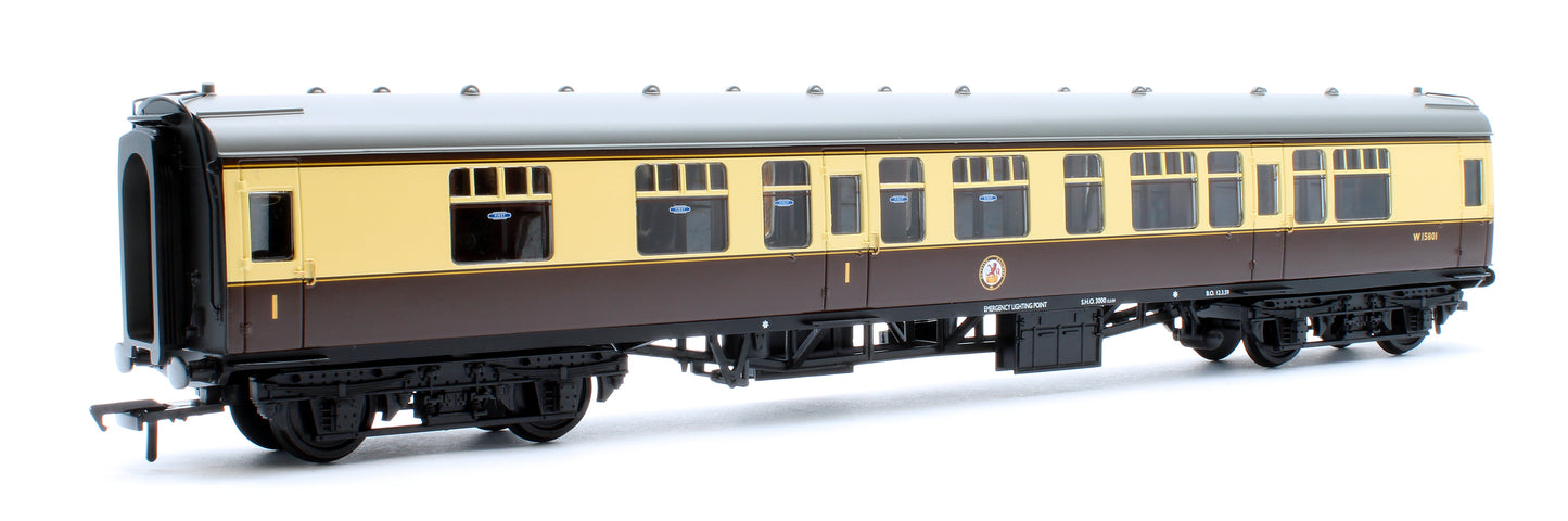 BR Mk1 CK Composite Corridor BR (WR) Chocolate & Cream W15801