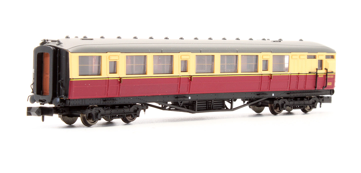 Pre-Owned NC-061D BR Crimson & Cream Gresley Brake Coach 'E10112E'
