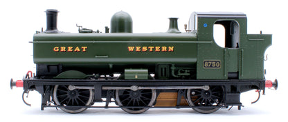 Class 87xx Pannier 'Great Western' Green  8750 - Steam Tank Locomotive - Sound Fitted