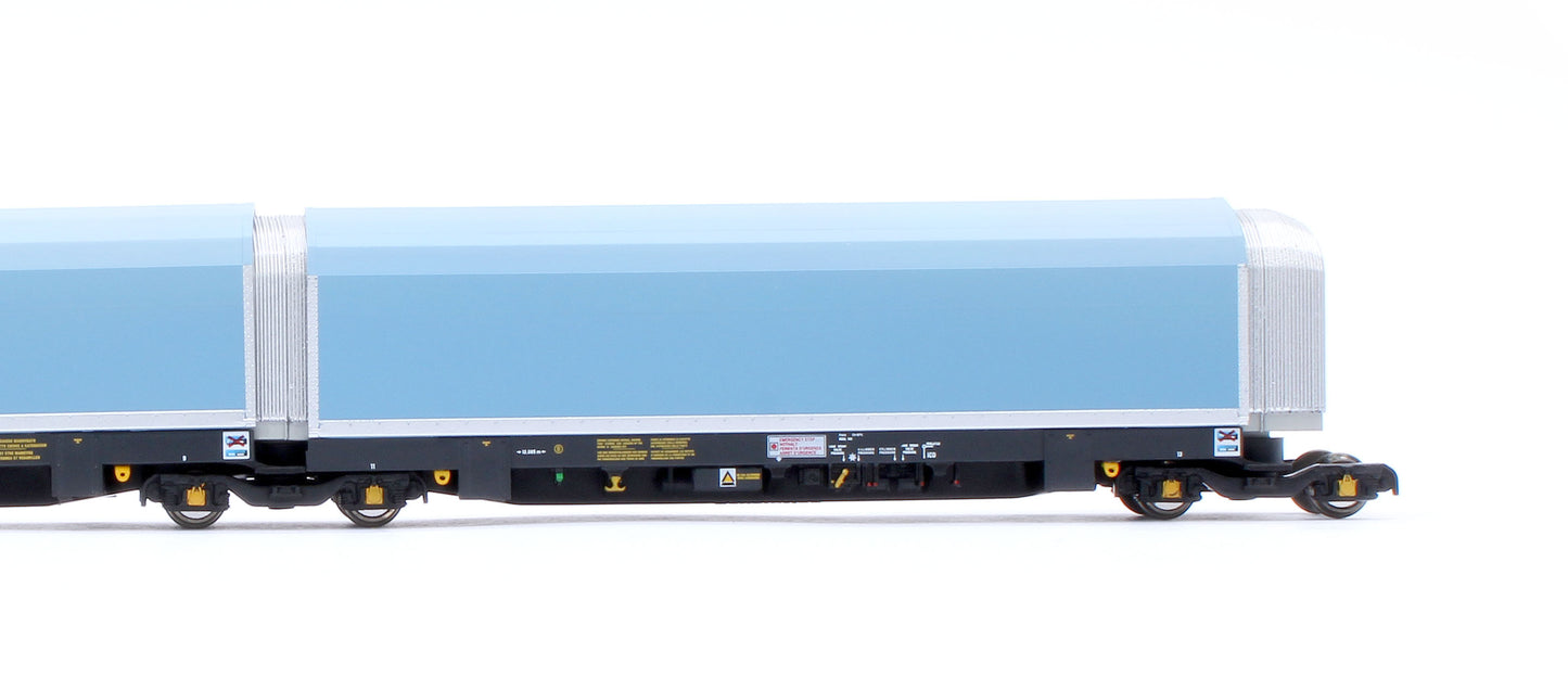 N/2mm 5-car Arbel WIA car carrier with RfD squadron branding. Wagon number 85 70 4971 055-4