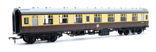 BR Mk1 CK Composite Corridor BR (WR) Chocolate & Cream W15801 - Fitted Passengers