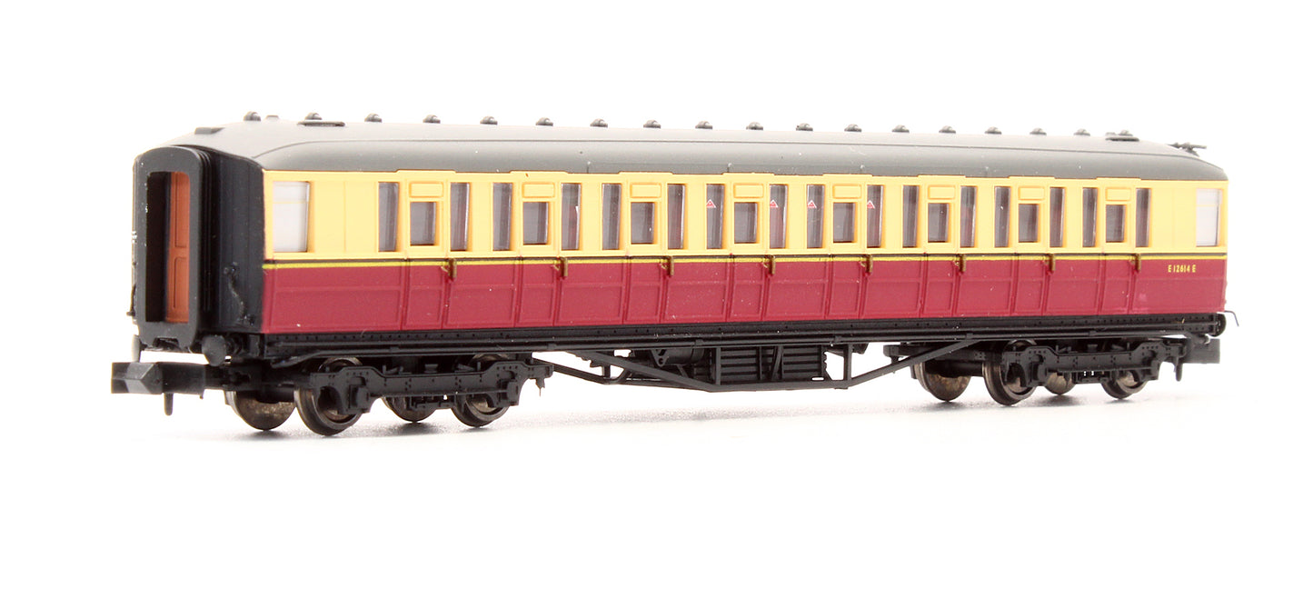 Pre-Owned NC-060D BR Crimson & Cream Gresley Second Class Coach 'E12614E'