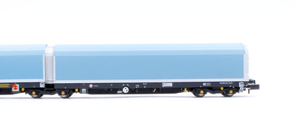 N/2mm 5-car Arbel WIA car carrier with RfD squadron branding. Wagon number 85 70 4971 055-4