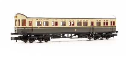 Pre-Owned 2P-004-010 Autocoach GWR Shirtbutton Chocolate & Cream '196'