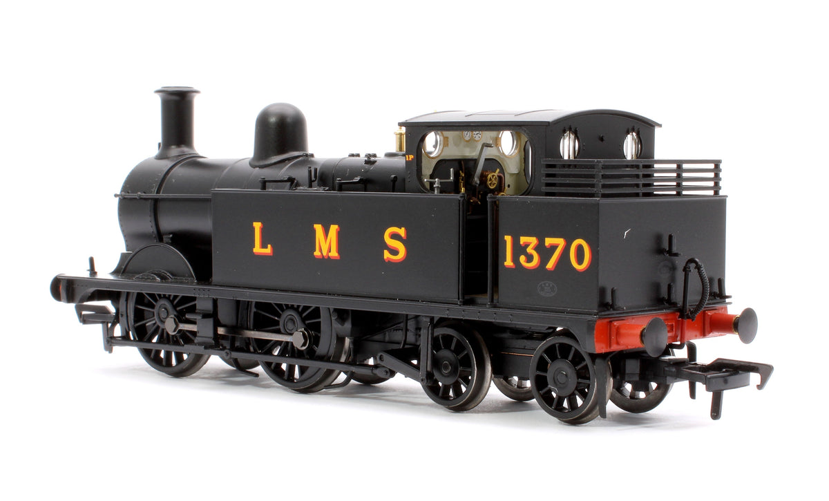 Pre-Owned 31-741ASF MR 1532 (1P) Tank 1370 LMS Black Steam Locomotive - DCC Sound