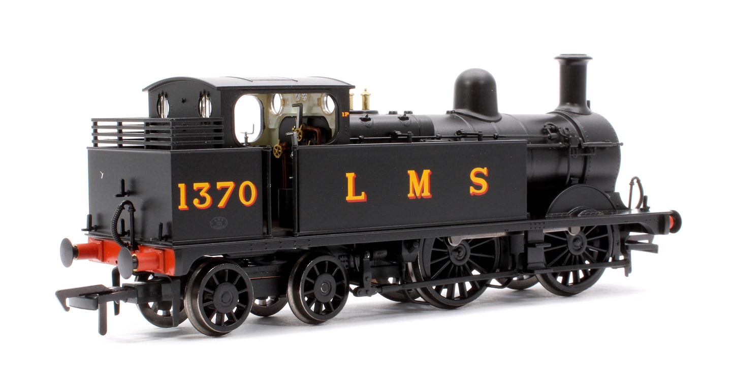 MR 1532 (1P) Tank 1370 LMS Black Steam Locomotive - DCC Sound