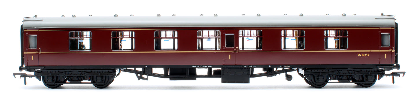 BR Mk1 FK First Corridor BR Maroon SC13249 - Fitted Passengers