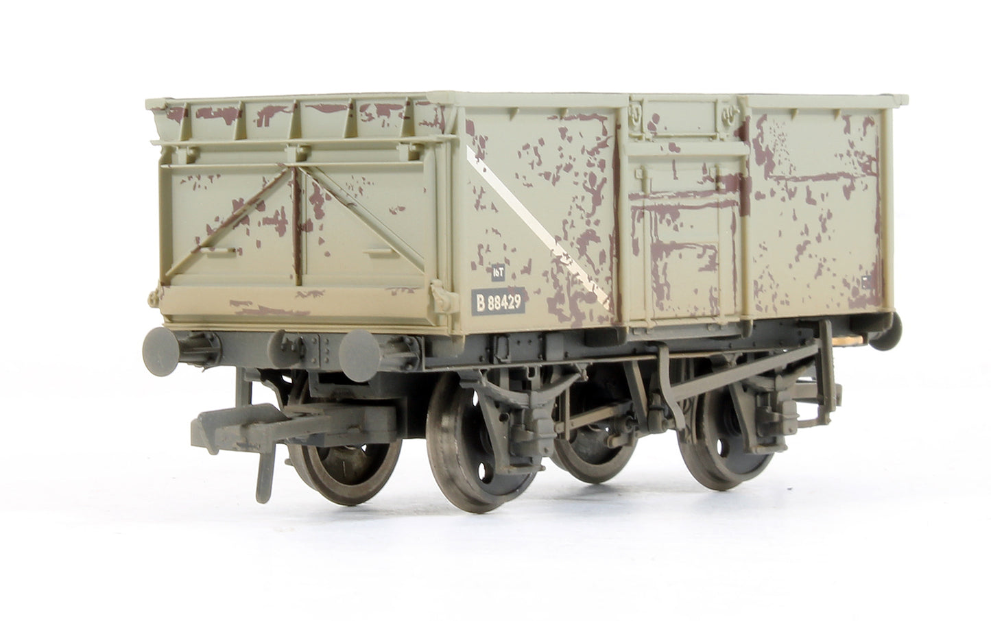 Pre-Owned Set Of 3 BR Grey 16T Mineral Wagons With Loads (Weathered)
