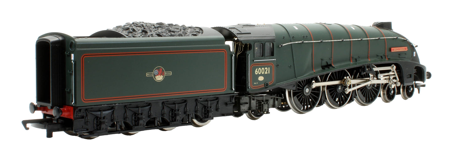 Pre-Owned R286 LNER A4 in BR Green 60021 'Wild Swan' Steam Locomotive