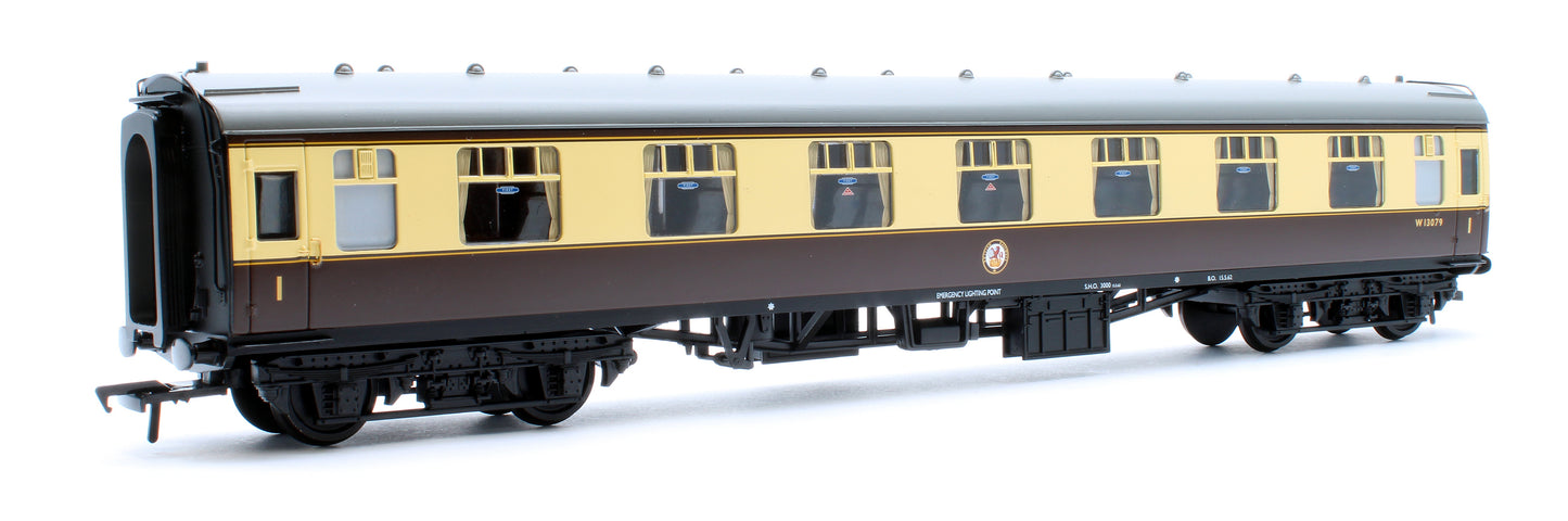 BR Mk1 FK First Corridor BR (WR) Chocolate & Cream W13079