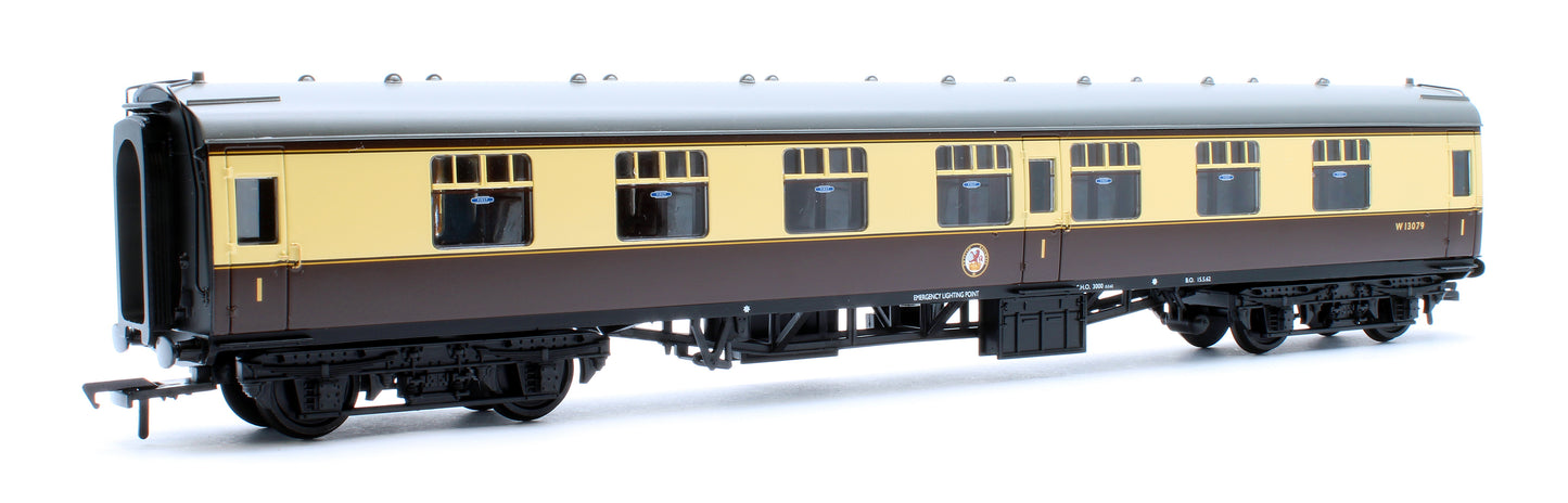 BR Mk1 FK First Corridor BR (WR) Chocolate & Cream W13079