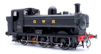Class 87xx Pannier GWR Black 3738 - Steam Tank Locomotive - Sound Fitted