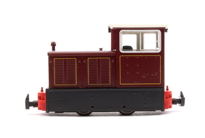 Baguley-Drewry 70hp Diesel Lined Crimson Diesel Locomotive