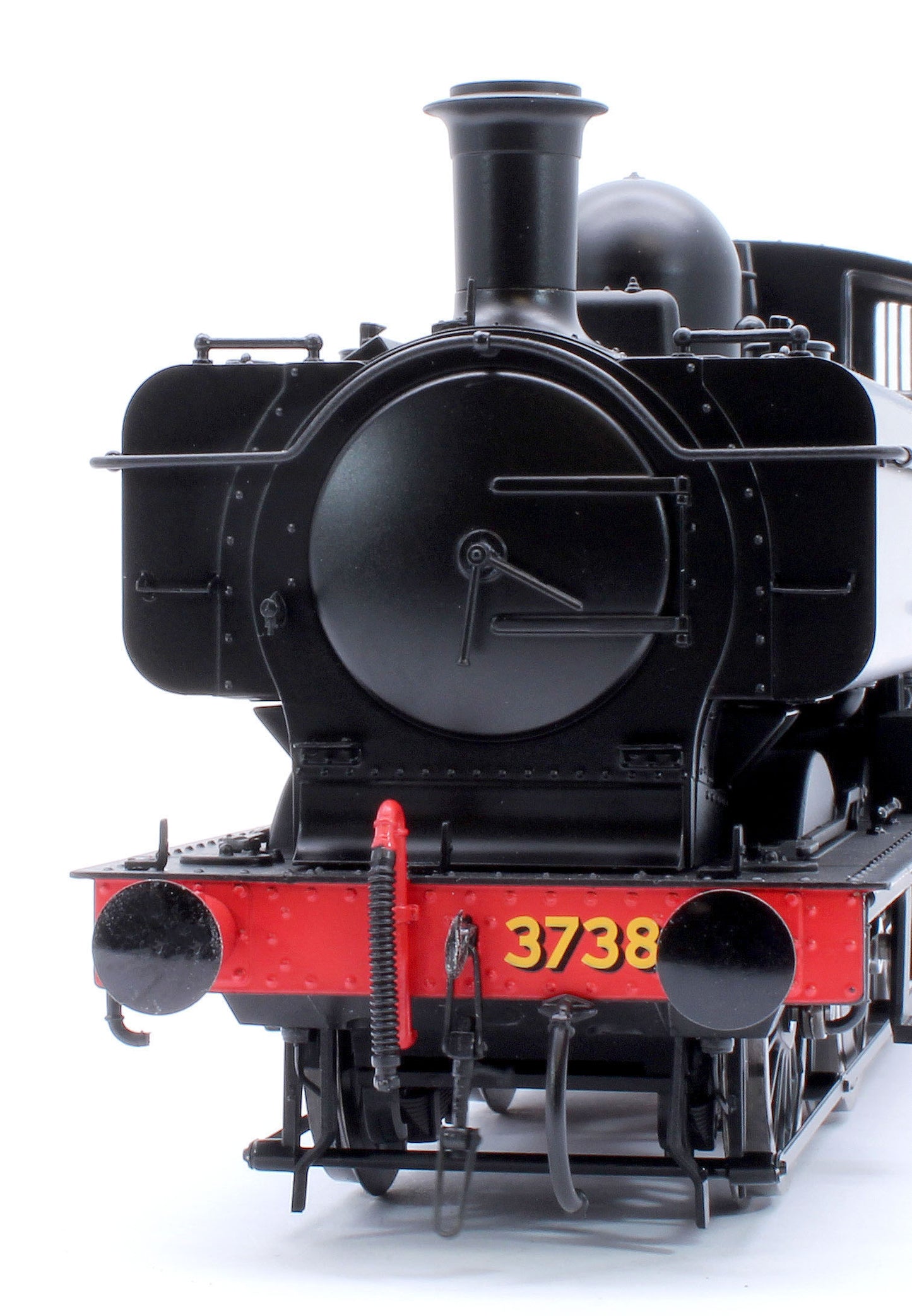 Class 87xx Pannier GWR Black 3738 - Steam Tank Locomotive