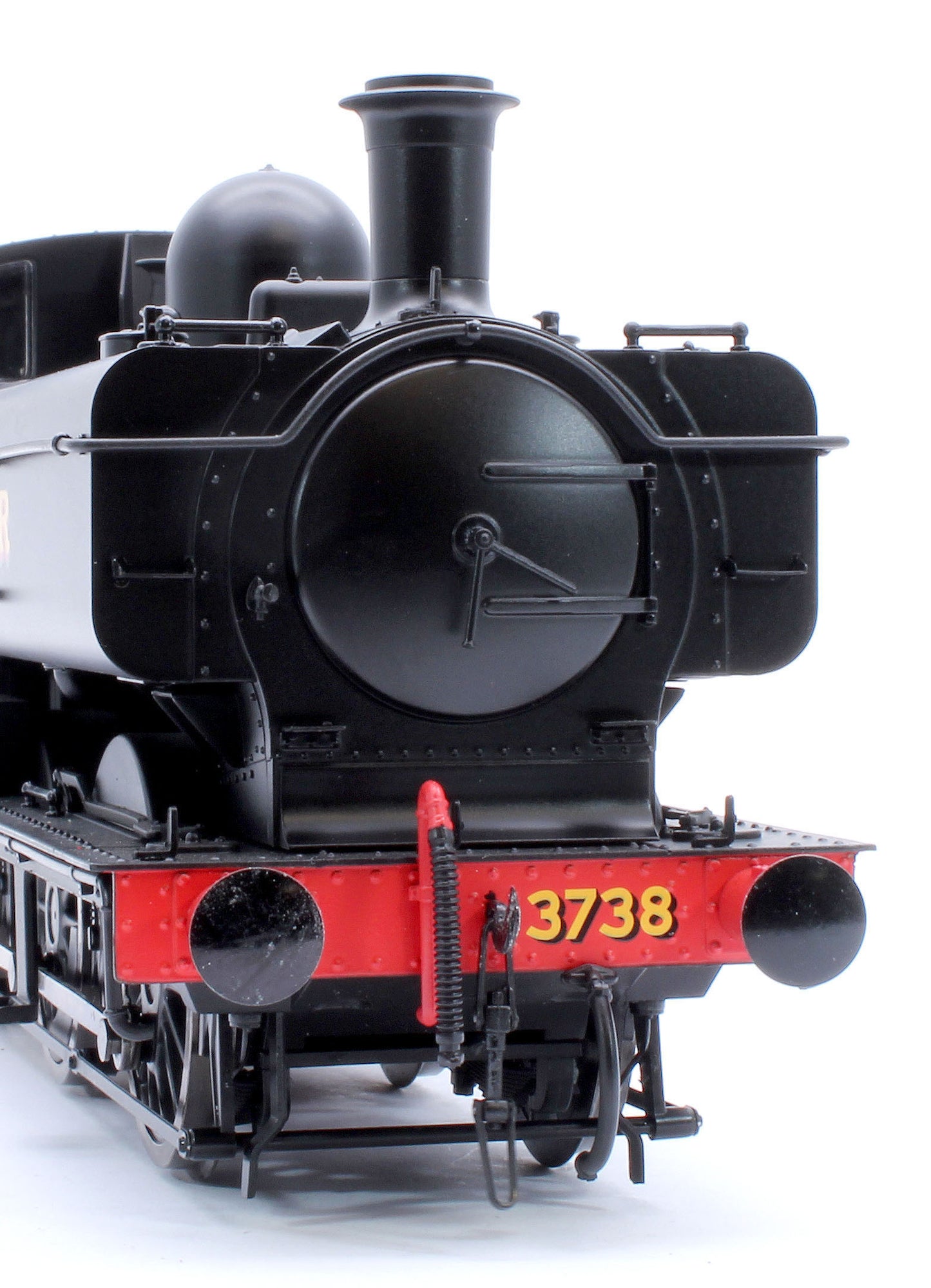 Class 87xx Pannier GWR Black 3738 - Steam Tank Locomotive