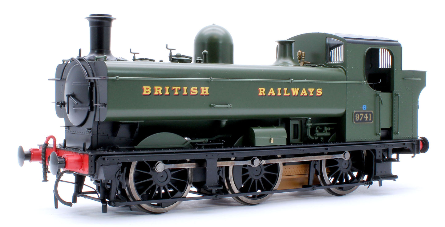 Class 87xx Pannier 'British Railways' GWR Green 5741 - Steam Tank Locomotive - DCC Fitted