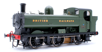 Class 87xx Pannier 'British Railways' GWR Green 5741 - Steam Tank Locomotive - DCC Fitted