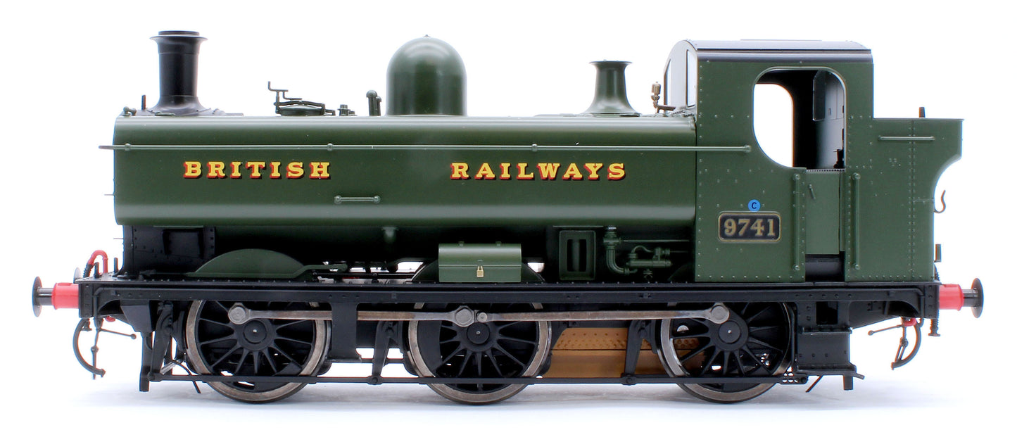 Class 87xx Pannier 'British Railways' GWR Green 5741 - Steam Tank Locomotive