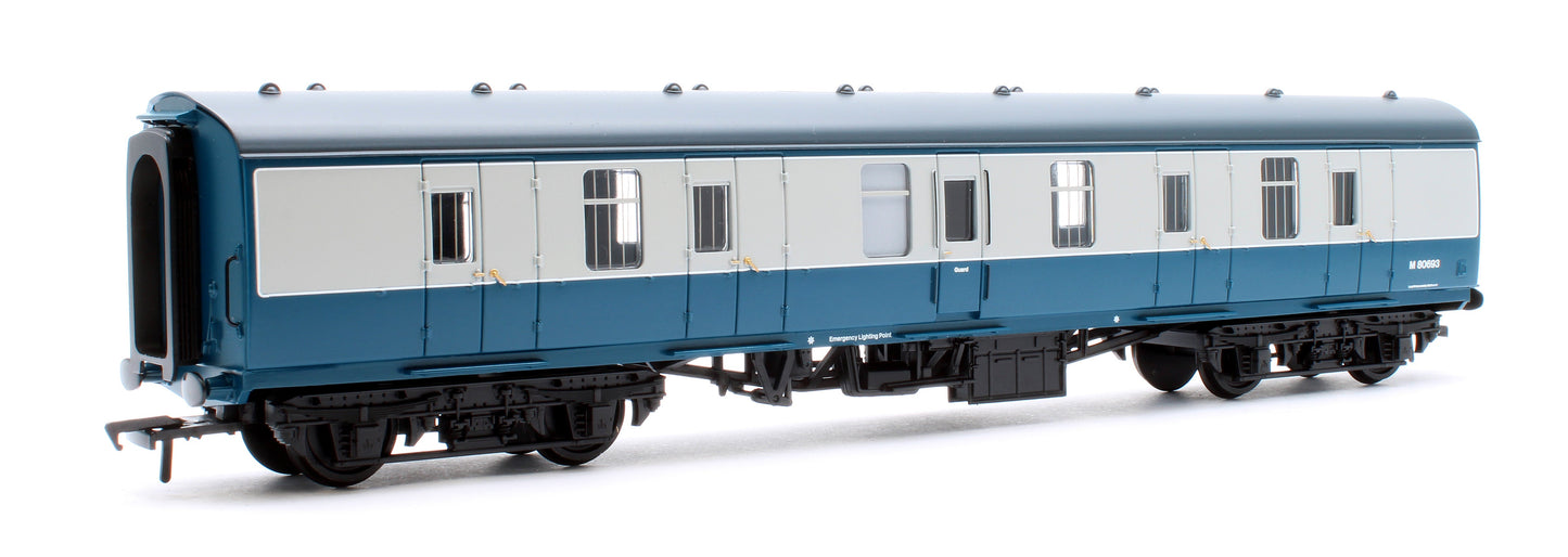 Pre-Owned 39-175G BR Mk1 NDV (Ex-BG) Brake Gangwayed BR Blue & Grey M80693