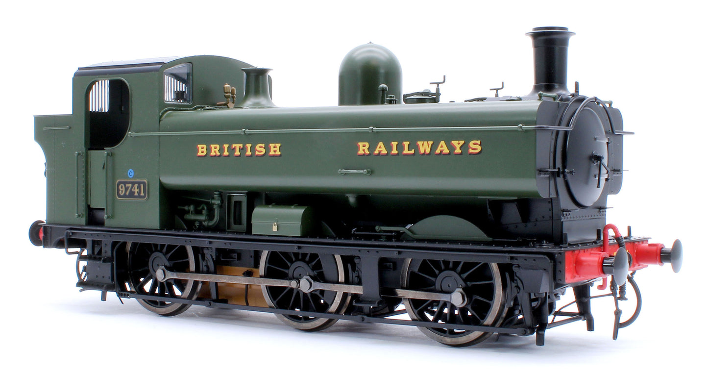 Class 87xx Pannier 'British Railways' GWR Green 5741 - Steam Tank Locomotive - DCC Fitted