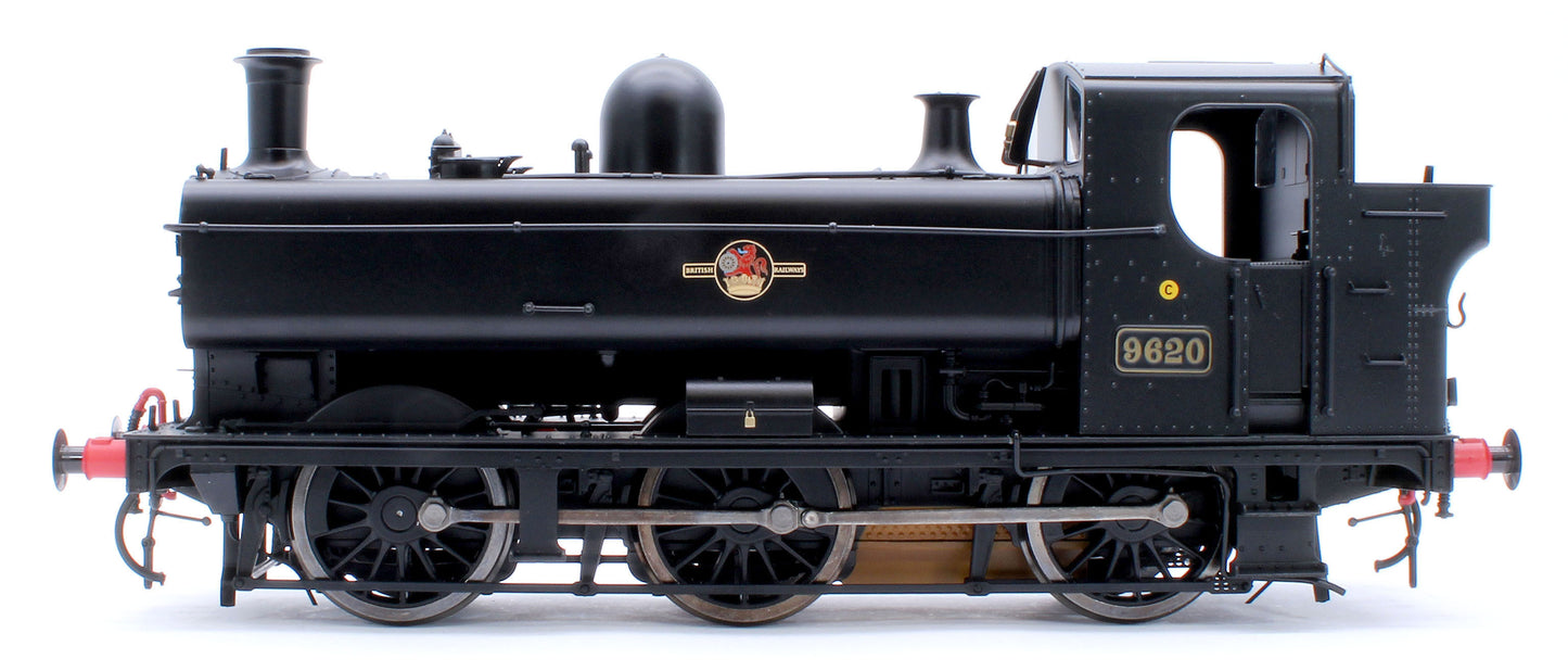Class 57xx Pannier BR Black Late Crest 9620 - Steam Tank Locomotive - Sound Fitted