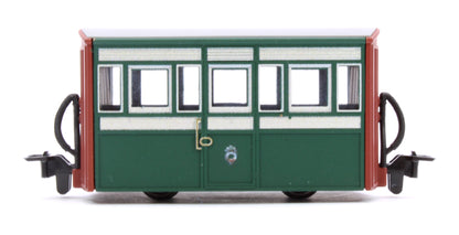 Ffestiniog Railway 'Bug Box' 4 Wheel Coach 3rd Class Early Preservation Livery