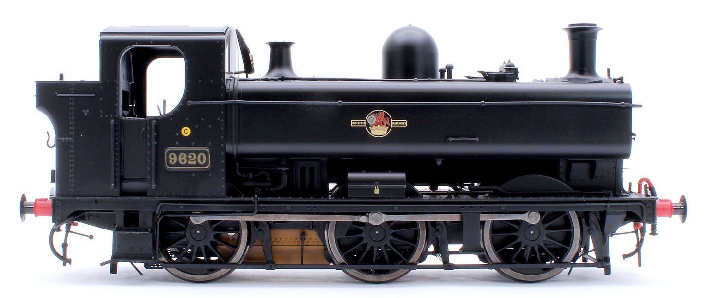 Class 57xx Pannier BR Black Late Crest 9620 - Steam Tank Locomotive - Sound Fitted