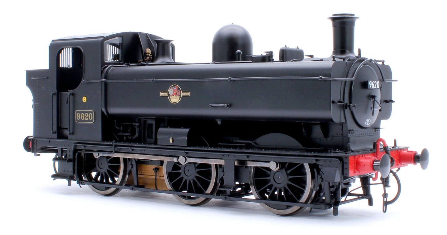 Class 57xx Pannier BR Black Late Crest 9620 - Steam Tank Locomotive - Sound Fitted