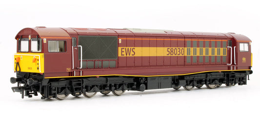 Pre-Owned Class 58030 EWS Diesel Locomotive - DCC Fitted