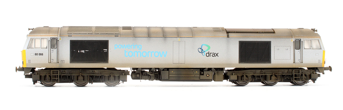 Pre-Owned DRAX Class 60066 Diesel Locomotive - Custom Weathered - DCC Fitted