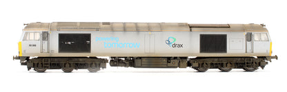 Pre-Owned DRAX Class 60066 Diesel Locomotive - Custom Weathered - DCC Fitted