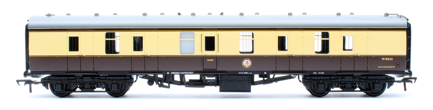 BR Mk1 BG Brake Gangwayed BR (WR) Chocolate & Cream W81242