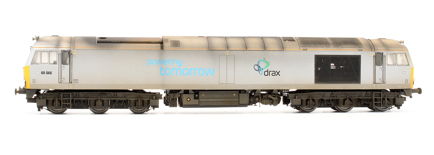 Pre-Owned DRAX Class 60066 Diesel Locomotive - Custom Weathered - DCC Fitted