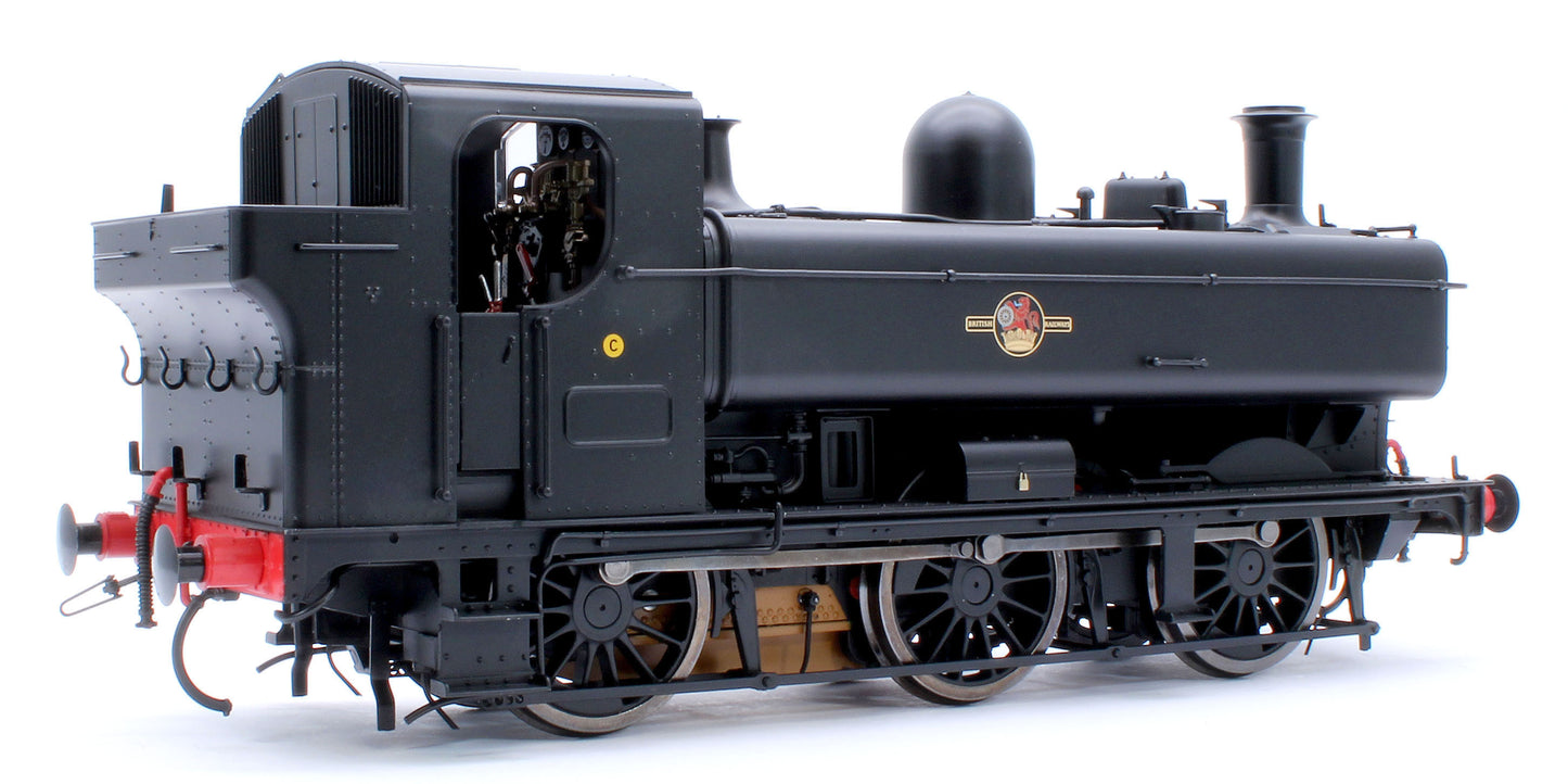Class 57xx Pannier BR Black Late Crest Unnumbered - Steam Tank Locomotive - DCC Fitted