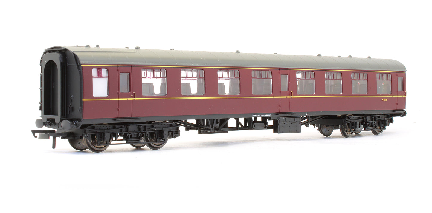 Pre-Owned BR Maroon MK1 Second Open Coach 'M 4487'