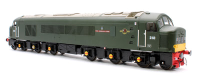 Class 45/0 'Royal Inniskilling Fusilier' D63 BR Economy Green (small yellow panel) Diesel Locomotive