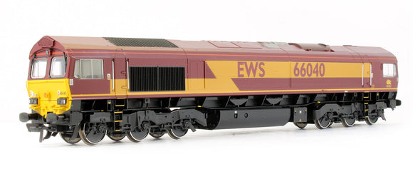 Pre-Owned Class 66 040 EWS Diesel Locomotive with (DCC Sound Fitted)