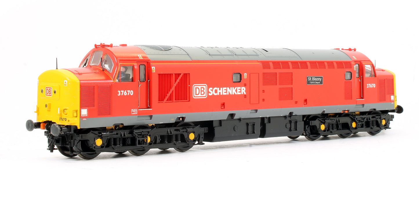 Pre-Owned 32-381P Class 37/5 37670 DB Schenker 'St. Blazey' Diesel Locomotive (Exclusive Edition) - DCC Sound