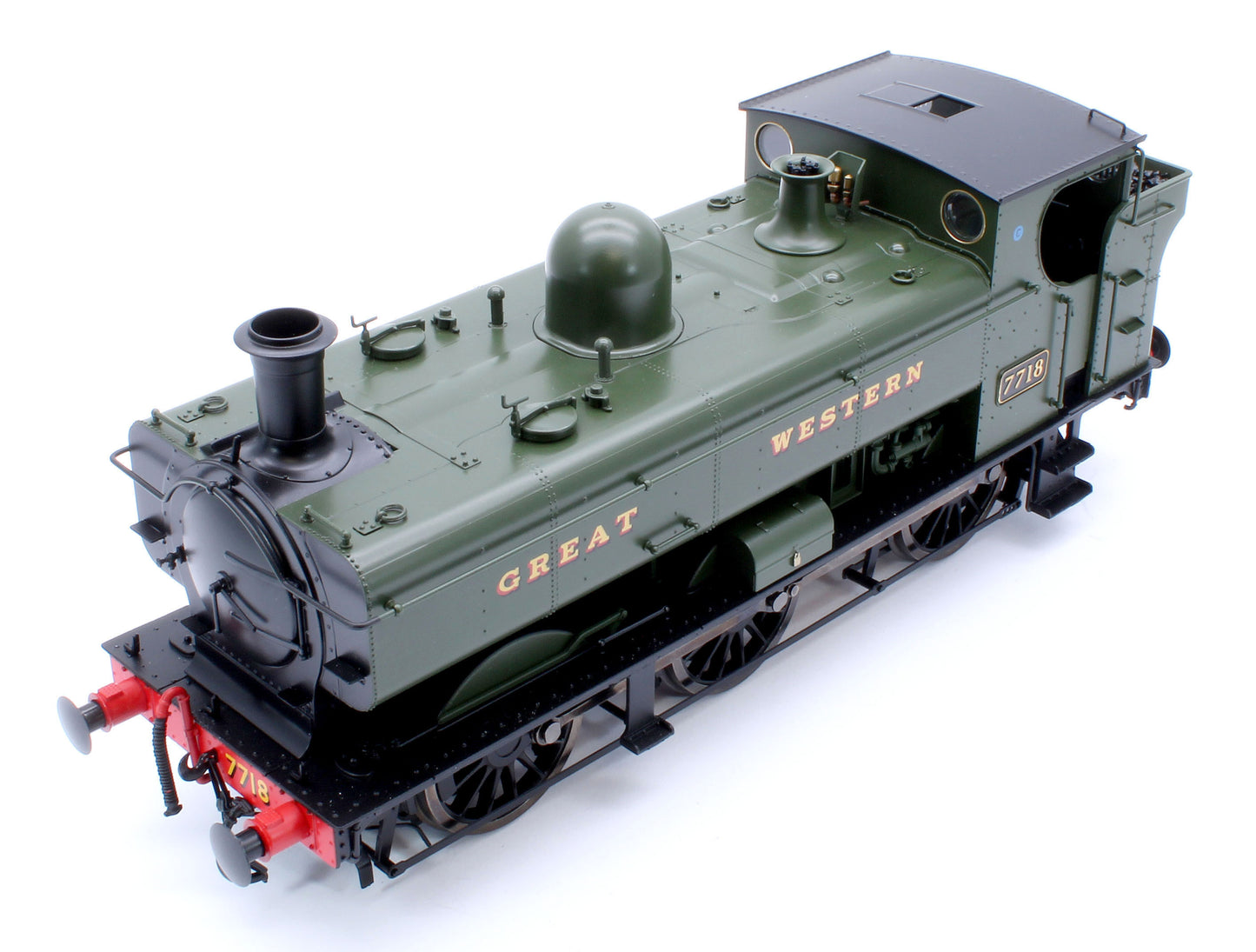 Class 57xx Pannier 'Great Western' Green 7718 - Steam Tank Locomotive