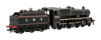 Pre-Owned 31-159 LMS Lined Black 4-6-0 Jubilee 5711 'Courageous' Steam Locomotive