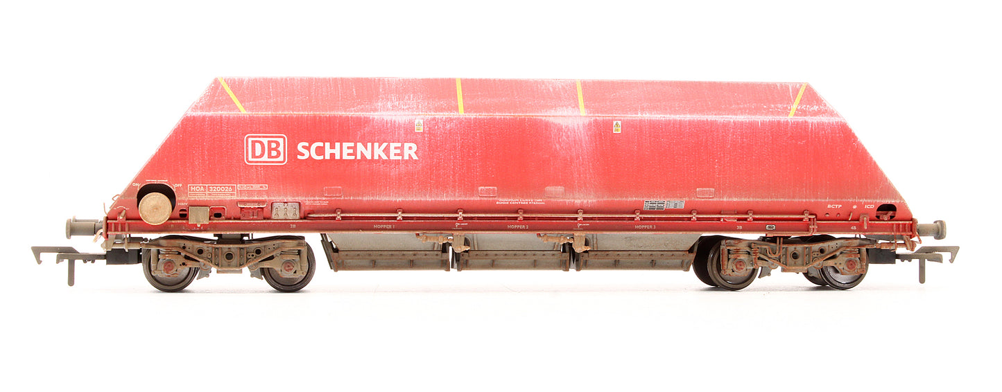 Pre-Owned HOA Aggregate Hoppers DB Schenker Twin Pack A - Custom Weathered