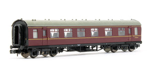 Pre-Owned Stanier Composite First & Second Coach BR Maroon 'M9755M'