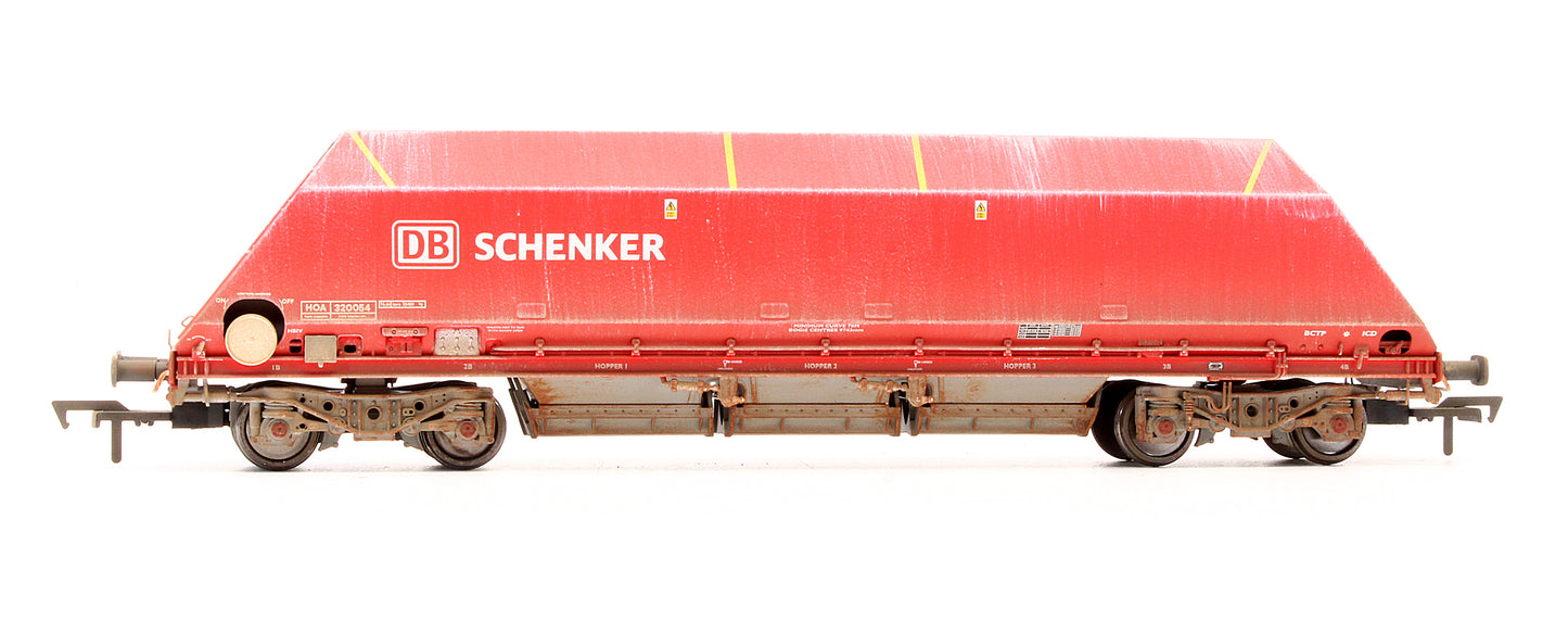 Pre-Owned HOA Aggregate Hoppers DB Schenker Twin Pack A - Custom Weathered
