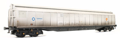 5023 Pre-Owned Cargowaggon IWB Bogie Van Colas/Tarmac Grey 2795 306-1 - Weathered