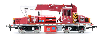 Plasser 12T YOB Diesel-Hydraulic Crane DRP81523 Javis/Fastline Maroon