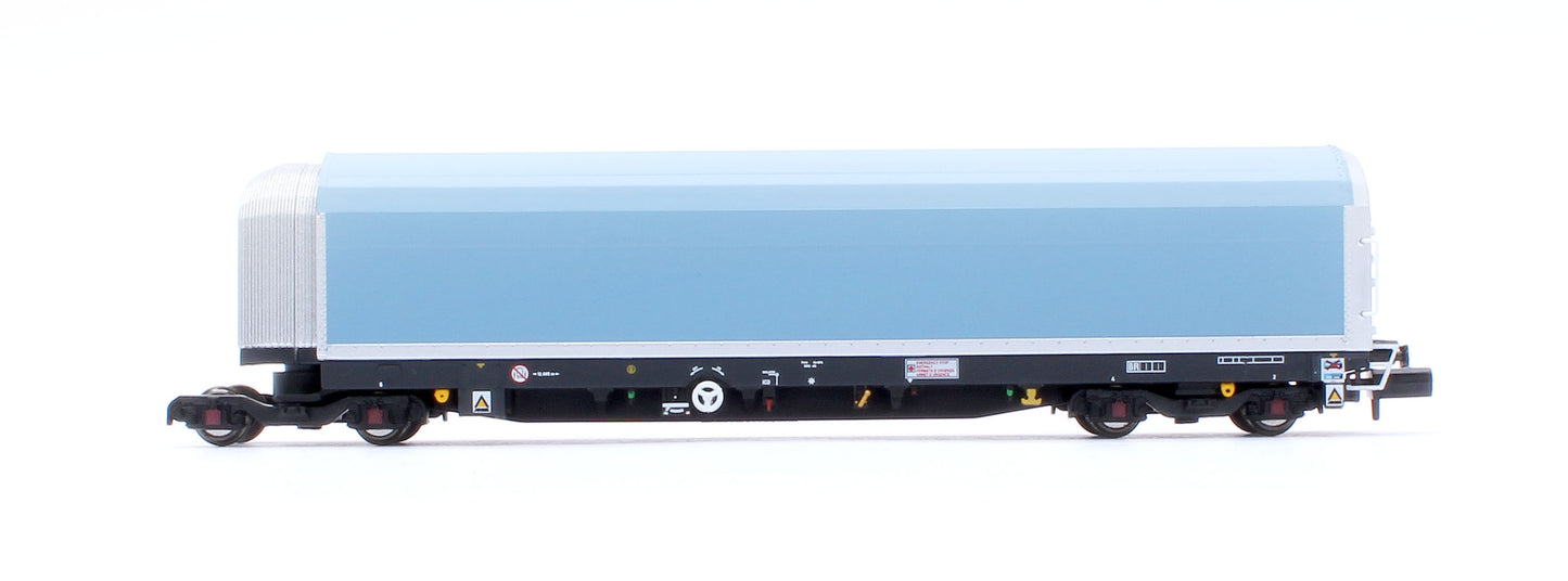 N/2mm 5-car Arbel WIA car carrier with DB Schenker branding. Wagon number 85 70 4971 035-6