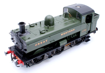 Class 87xx Pannier 'Great Western' Green  8750 - Steam Tank Locomotive - DCC Fitted