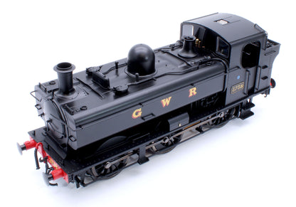 Class 87xx Pannier GWR Black 3738 - Steam Tank Locomotive